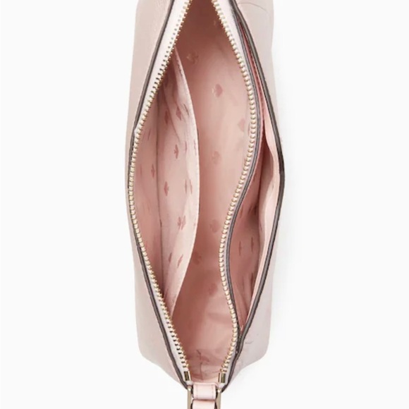 Kate Spade Harlow Crossbody, Leather, PINK, Medium, NWT $279 msrp,chalk pink - Picture 5 of 6